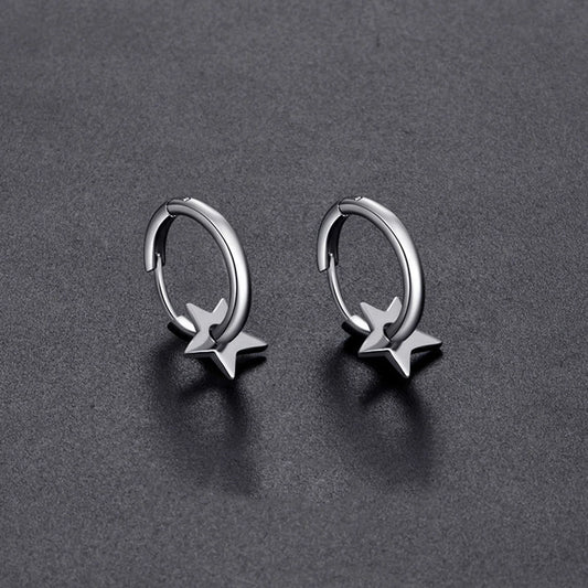 Rock Star Hoop Earrings
