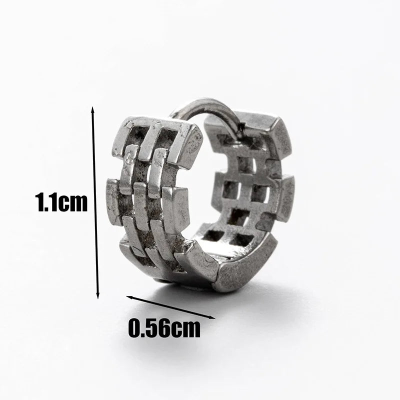 1pc Geometric Hoop Earrings