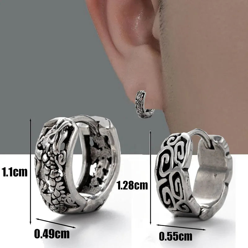 1pc Geometric Hoop Earrings