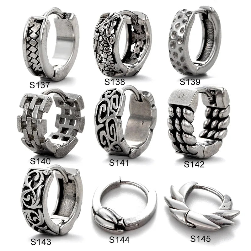 1pc Geometric Hoop Earrings