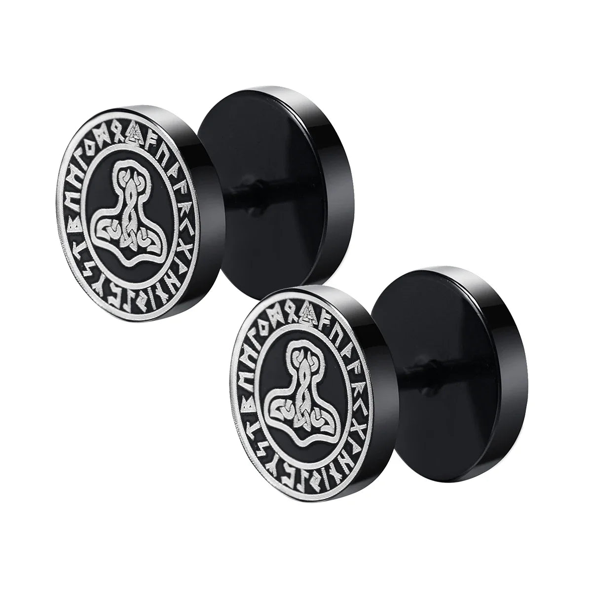 Viking Runes Studs Collection