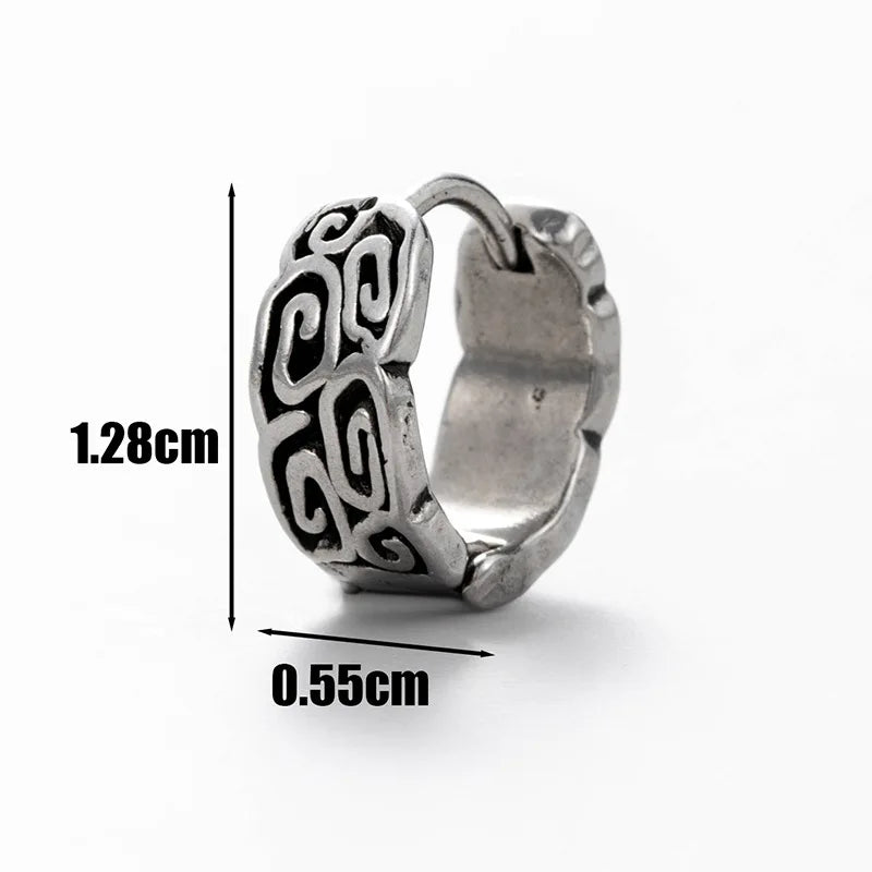 1pc Geometric Hoop Earrings