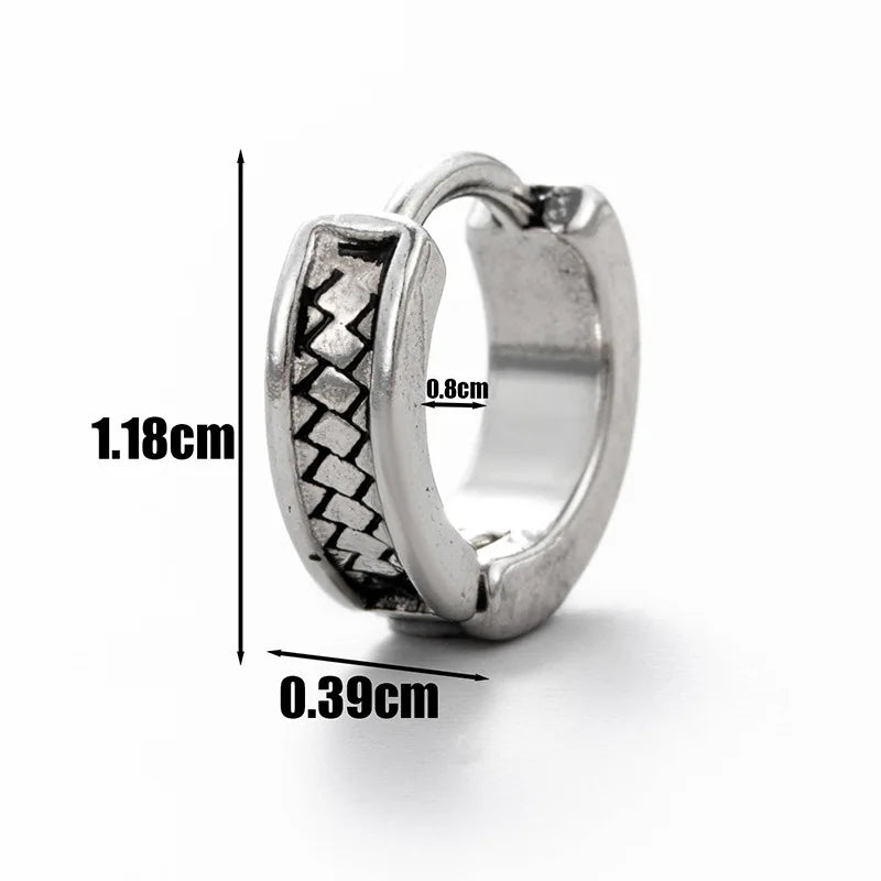 1pc Geometric Hoop Earrings