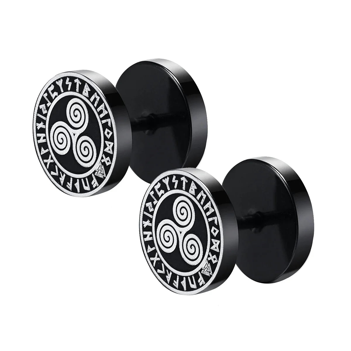 Viking Runes Studs Collection